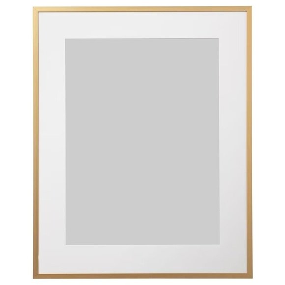 New ! IKEA LOMVIKEN Frame Gold 16x20" 104.194.60 - Picture 1 of 3